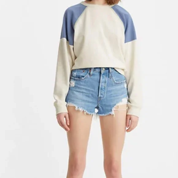 LEVI’S 501 Original Shorts Sansome Straggler - Picture 2 of 11